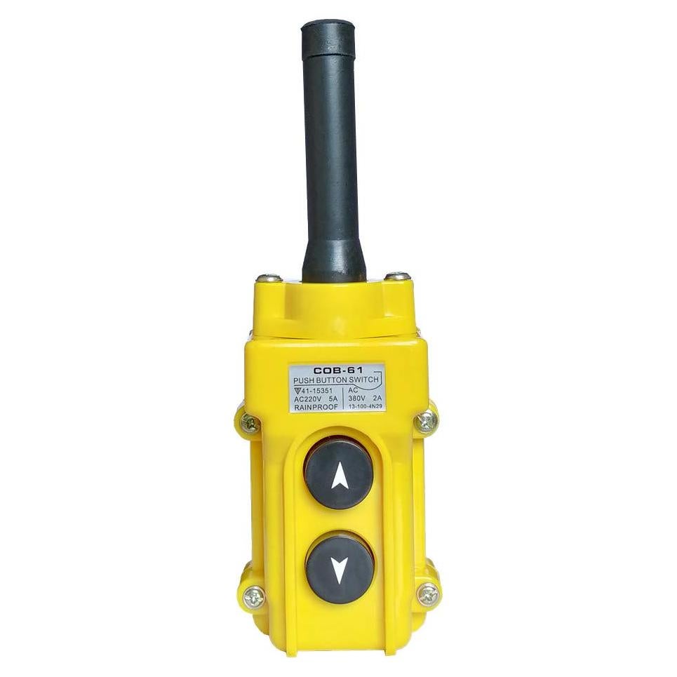 Interruptor de Botón Elevación COB-61 Yarr Store a Prueba de Lluvia