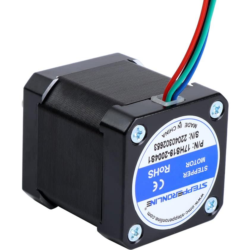 Motor Paso a Paso Nema 17 OSM 2A 59Ncm 4-Conductores 1m
