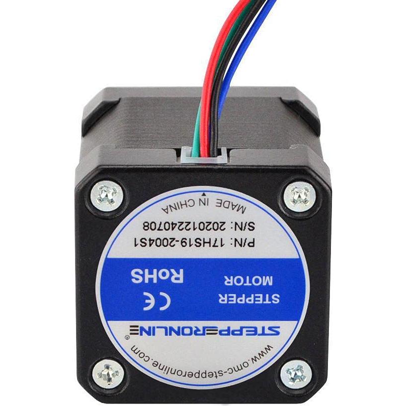 Motor Paso a Paso Nema 17 OSM 2A 59Ncm 4-Conductores 1m