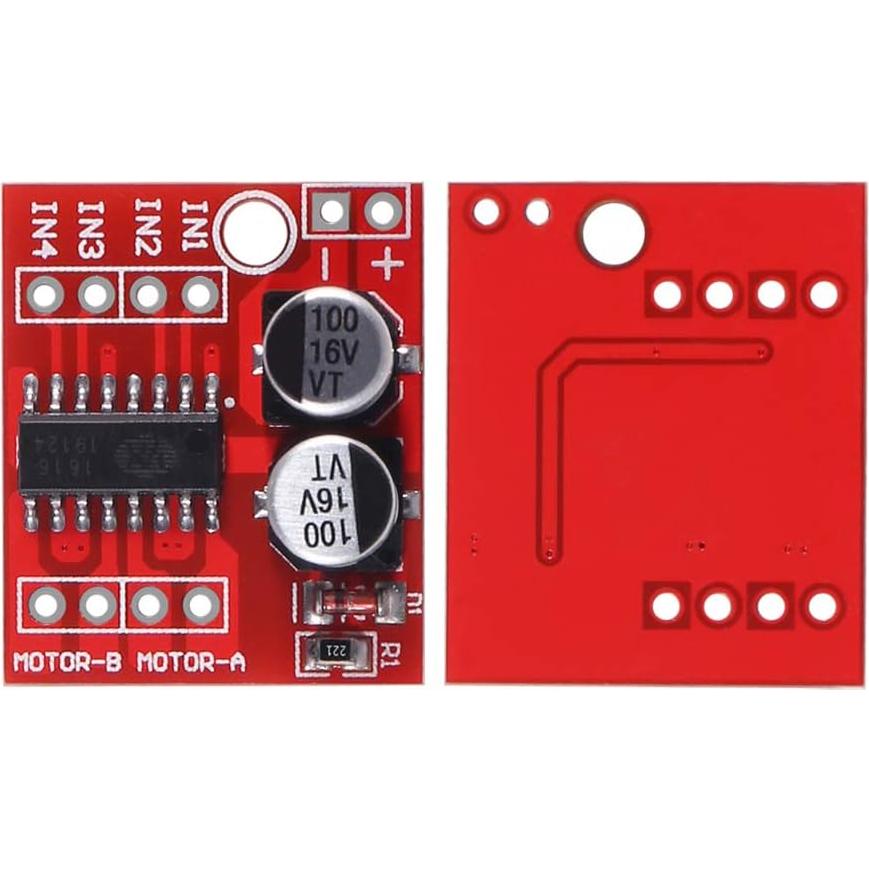 Módulo Controlador de Motor DC 1.5A 2 Vías L298N - 10 Pcs