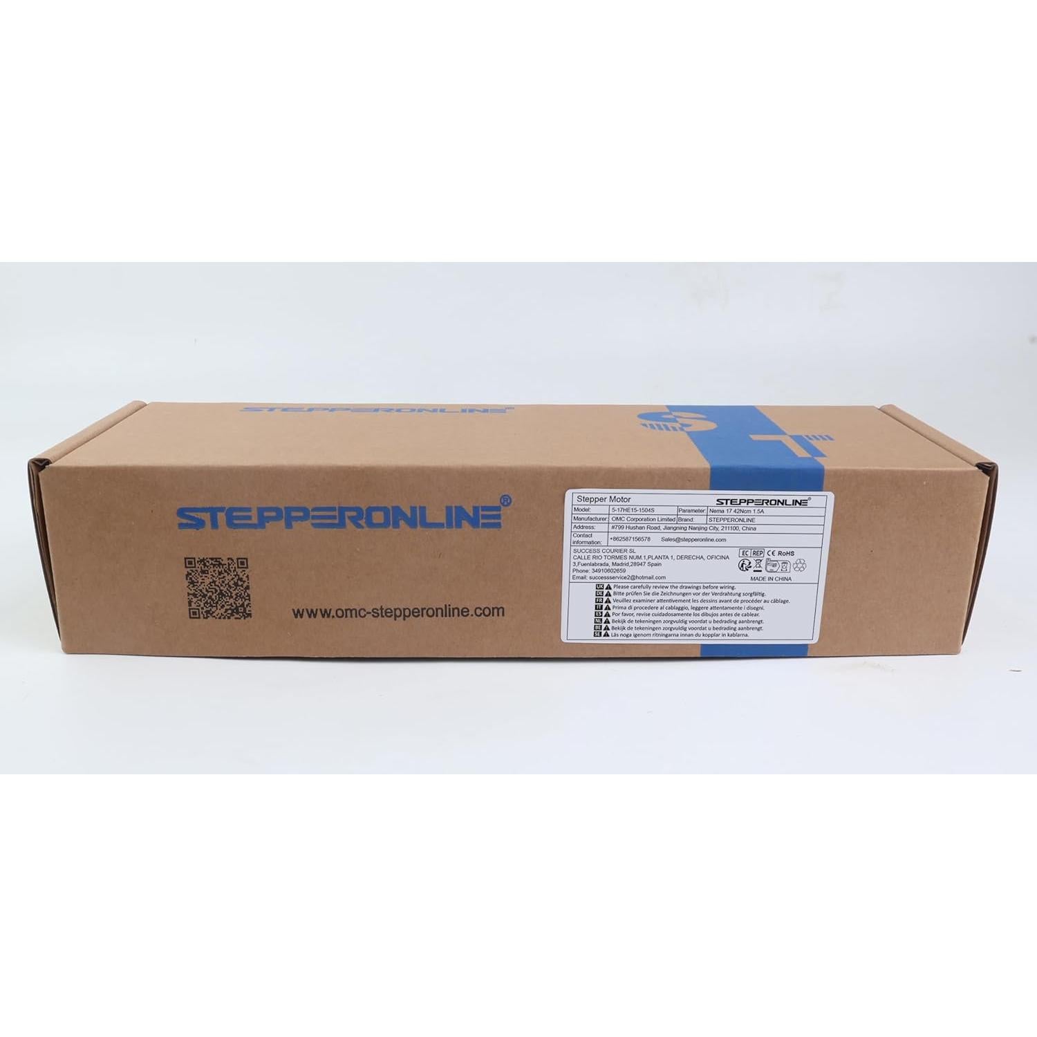 Motor Paso a Paso Bipolar Nema 17 STEPPERONLINE 1.5A 42Ncm