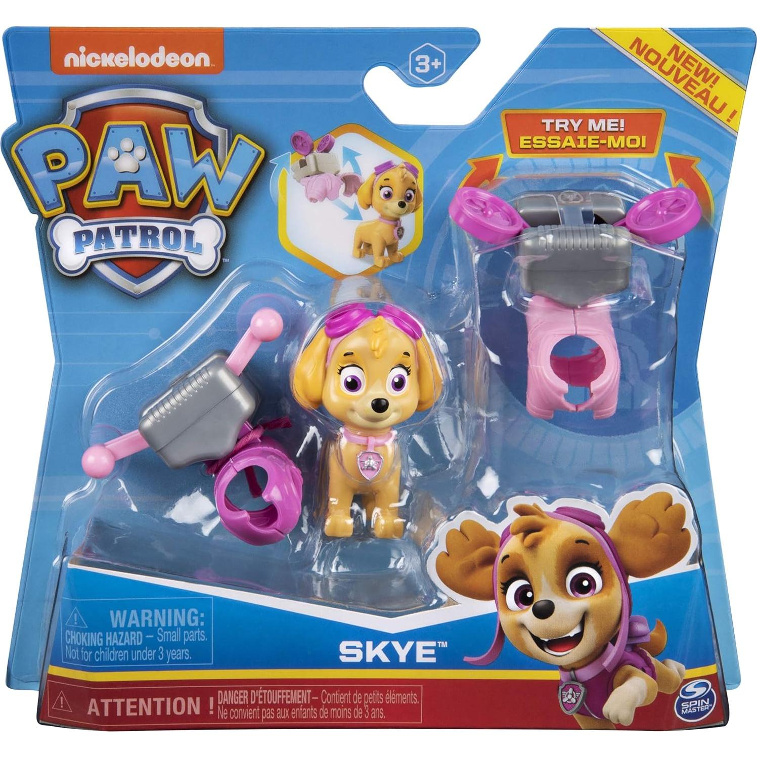 Figurita Paw Patrol Skye Spin Master 5.5x18.5 cm