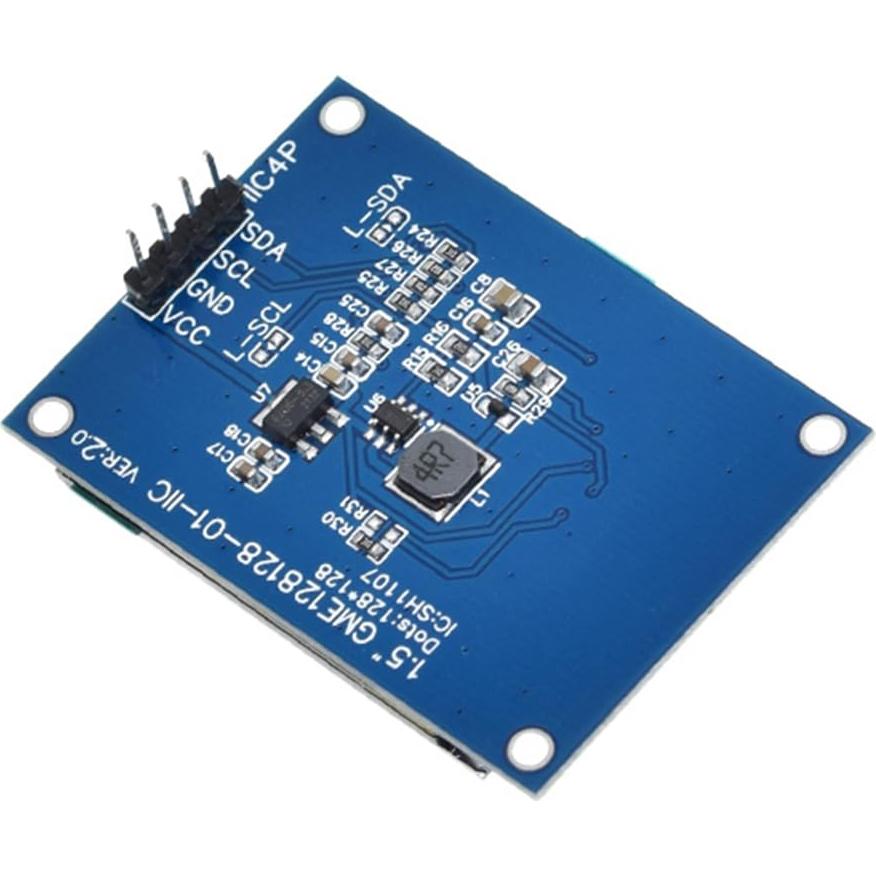Módulo Pantalla OLED HiLetgo SSH1107 128x128 IIC/SPI Blanco
