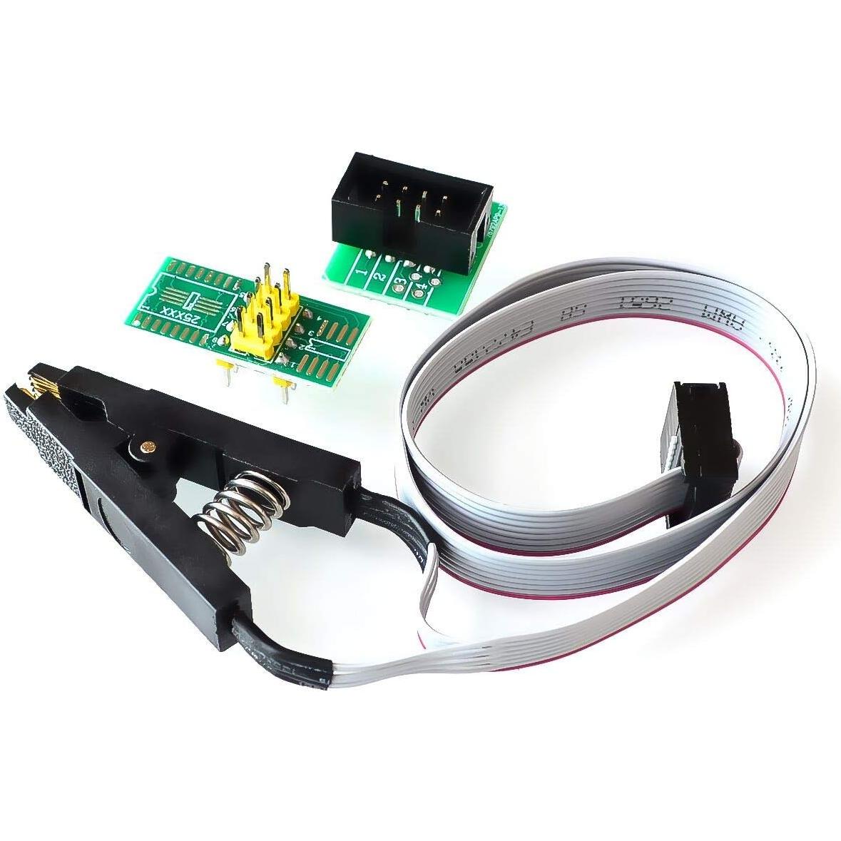 Conjunto de Clips de Prueba SOP8 a DIP8 Chironal 24cm 2 Pcs