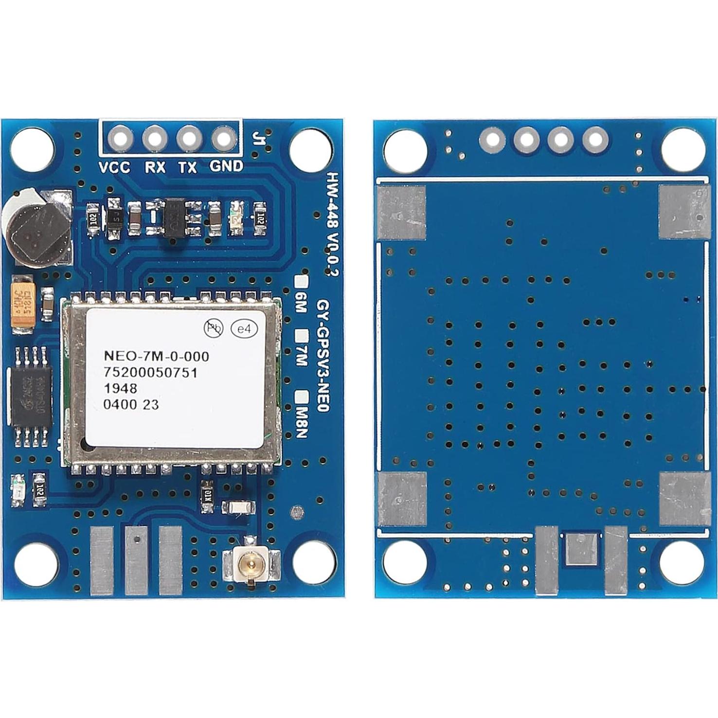 Módulo GPS NEO-7M GY-NEO7MV2 con Antena Cerámica 2 Pcs