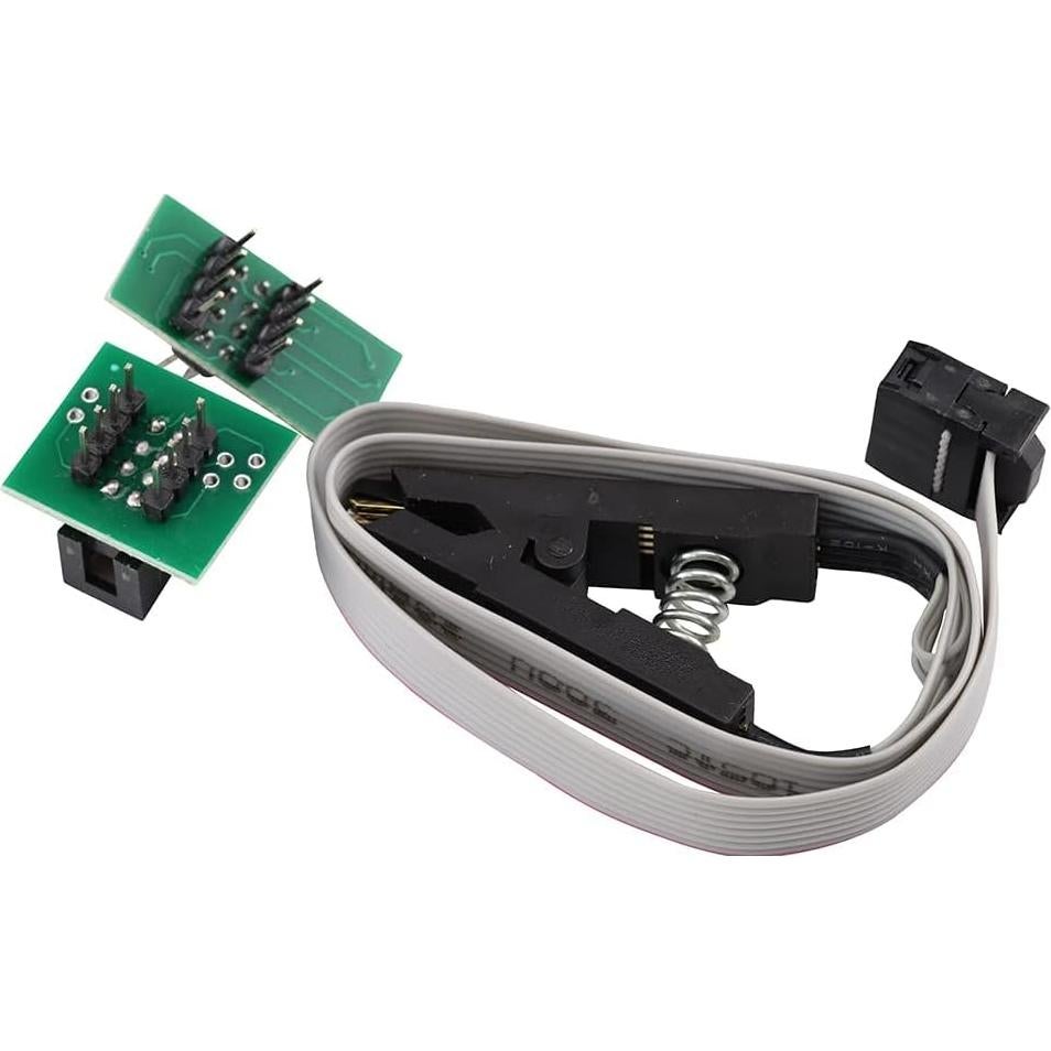 Programador CH341A USB 2PCS EEPROM SPI Flash 24 25 SOP8