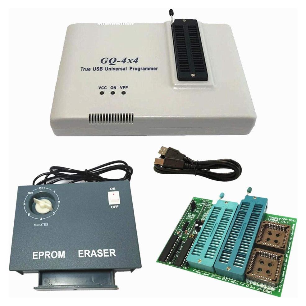 Programador Universal USB GQ-4X4 con Adaptador EPROM 40 Pines