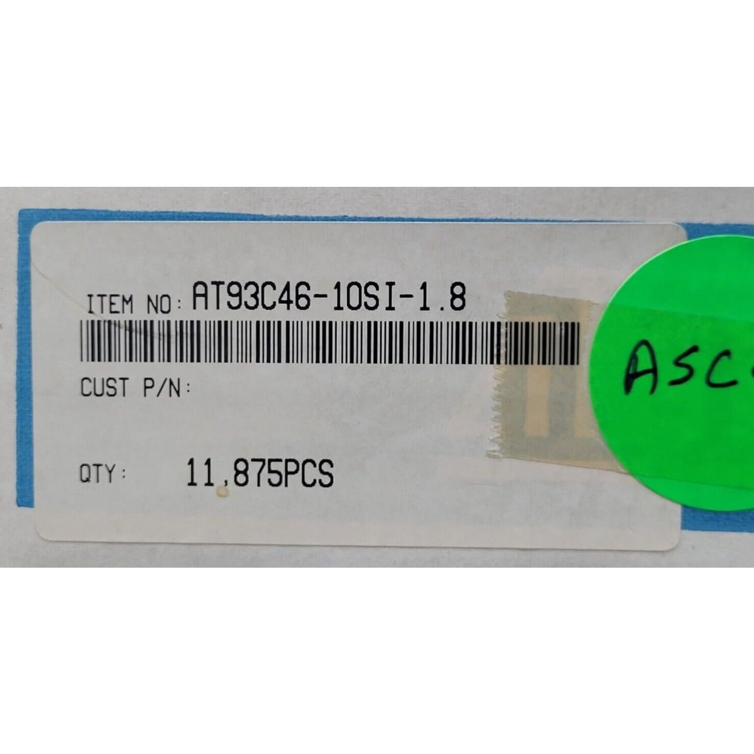 Memoria EEPROM ATM AT93C46 1Kbit 3 Pines 8SOIC