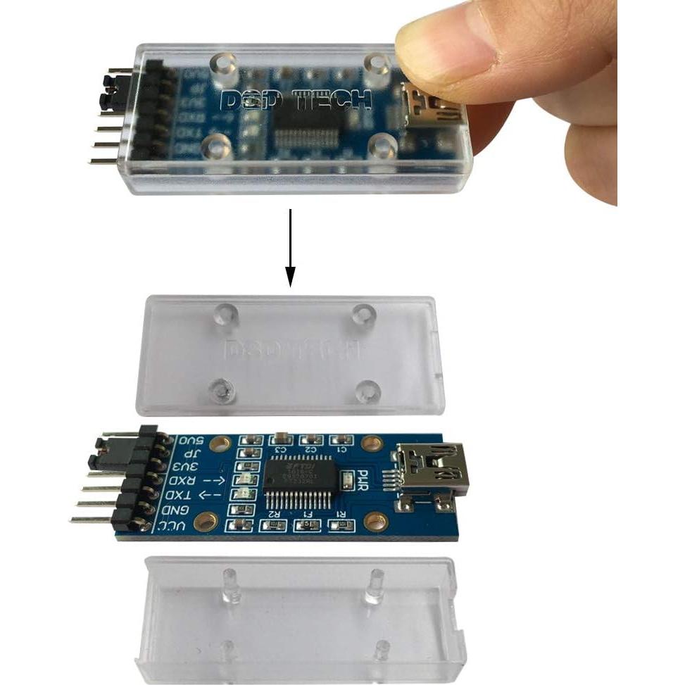 Adaptador USB a TTL DSD TECH SH-U09F FTDI 3.3V/5V