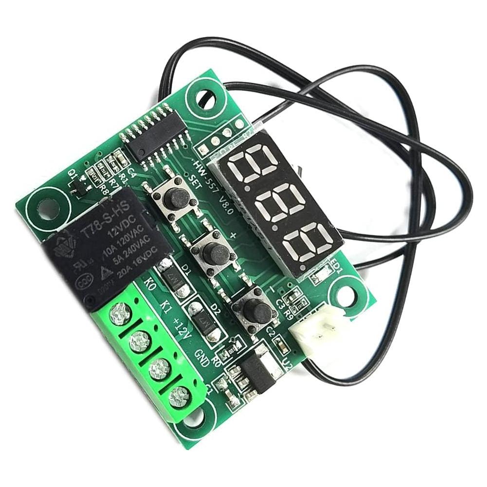 Termostato Digital Kiro&Seeu W1209 12V Control Temperatura -50 a 110°C