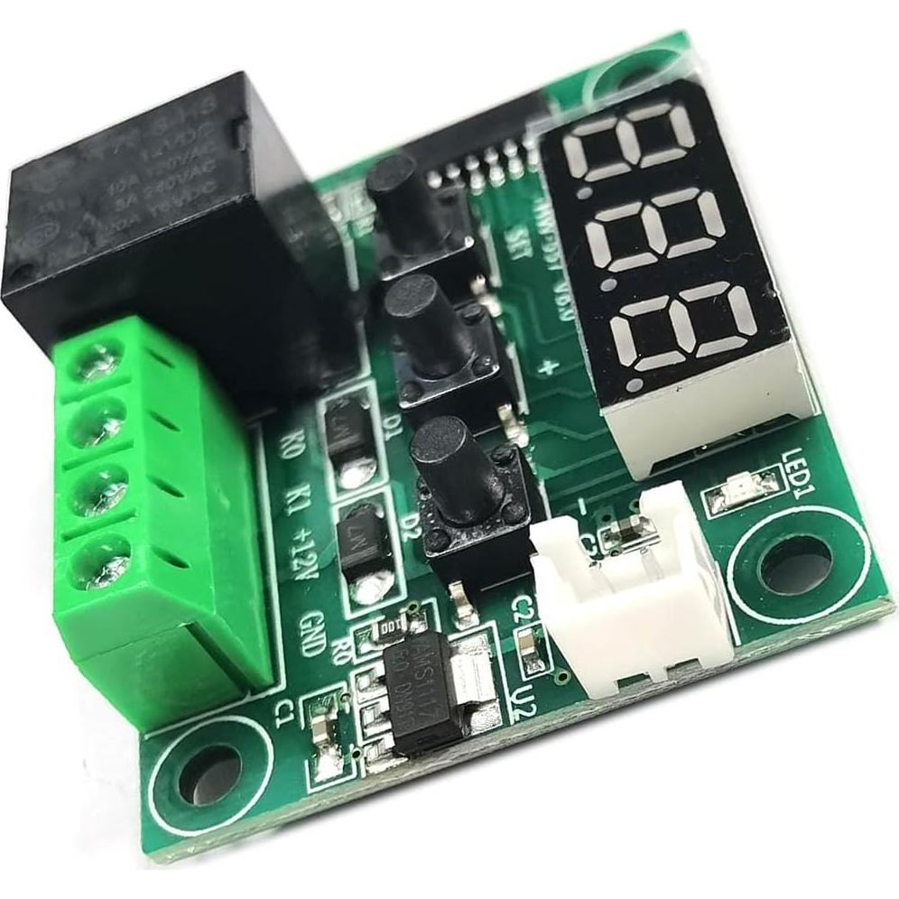 Termostato Digital Kiro&Seeu W1209 12V Control Temperatura -50 a 110°C