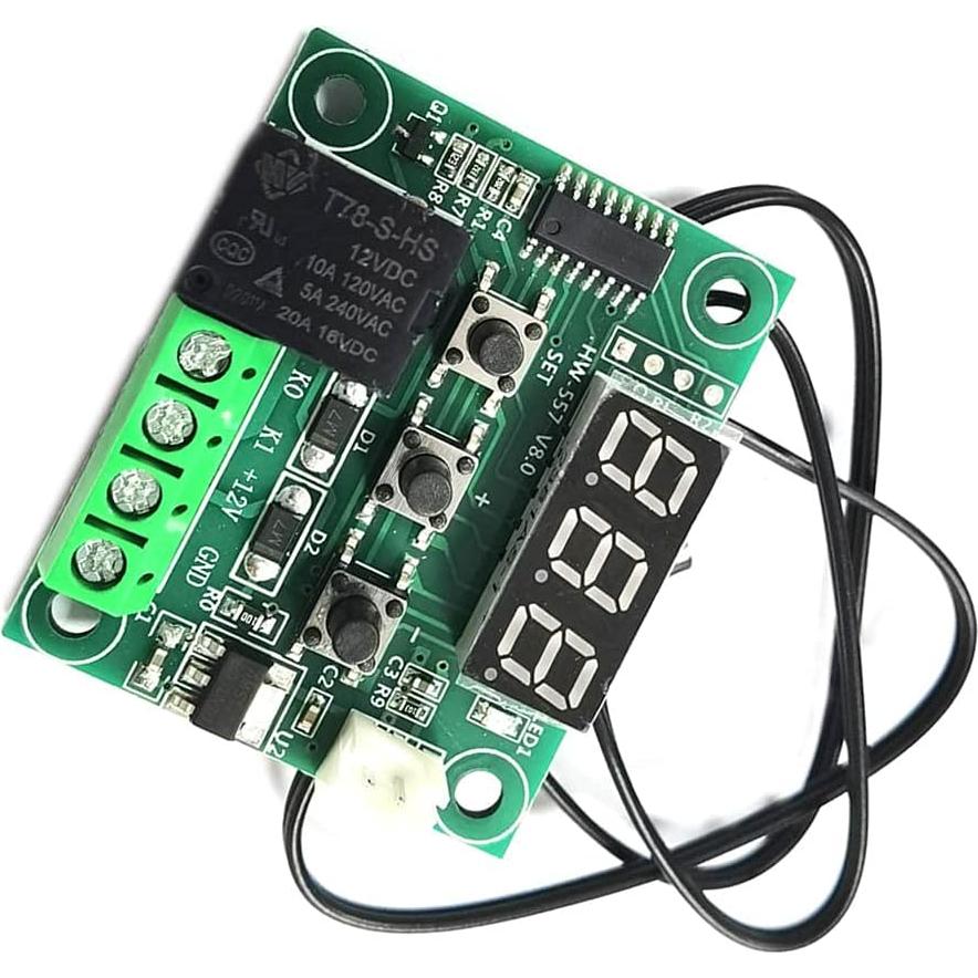 Termostato Digital Kiro&Seeu W1209 12V Control Temperatura -50 a 110°C