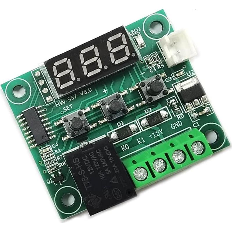 Termostato Digital Kiro&Seeu W1209 12V Control Temperatura -50 a 110°C