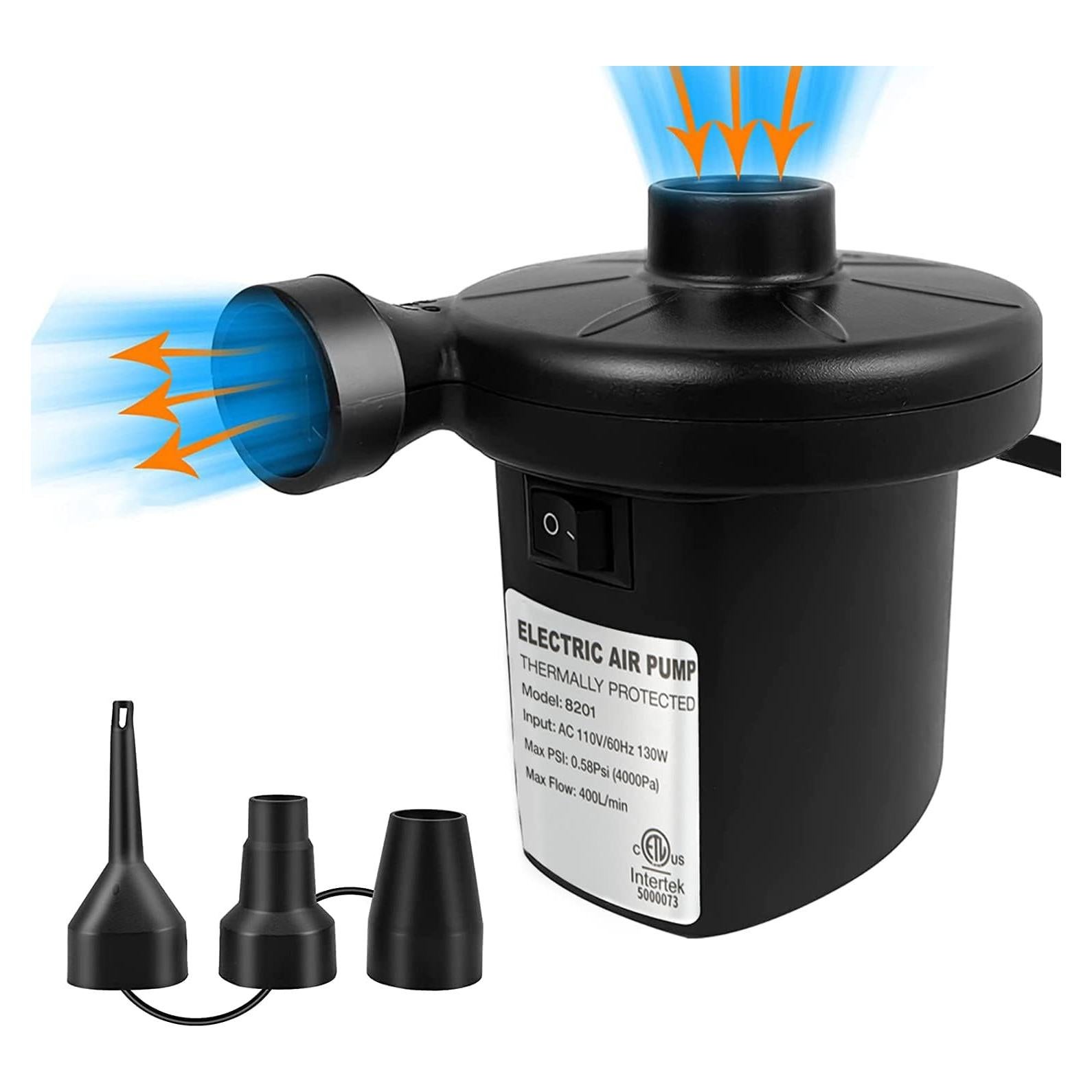 Bomba de Aire Eléctrica WEEFEESTAR 130W para Inflables