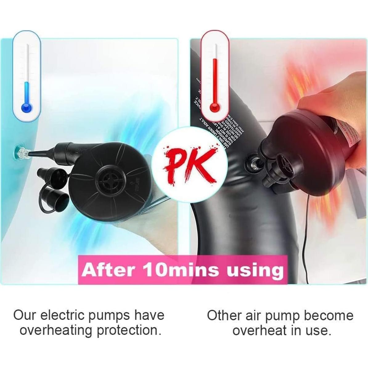 Bomba de Aire Eléctrica WEEFEESTAR 130W para Inflables