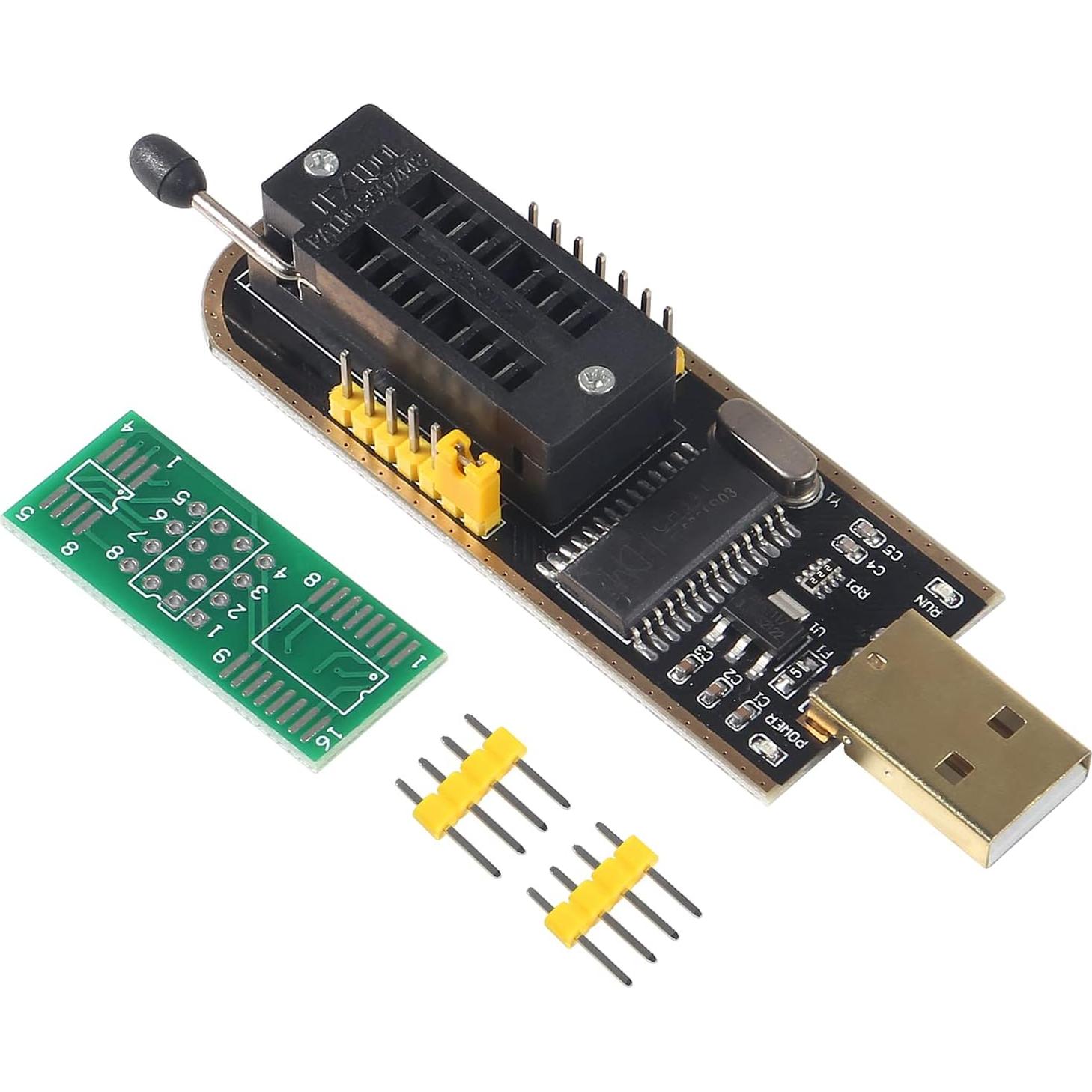 Adaptador Clip de Prueba SOP8 MELIFE + Programador USB CH341A