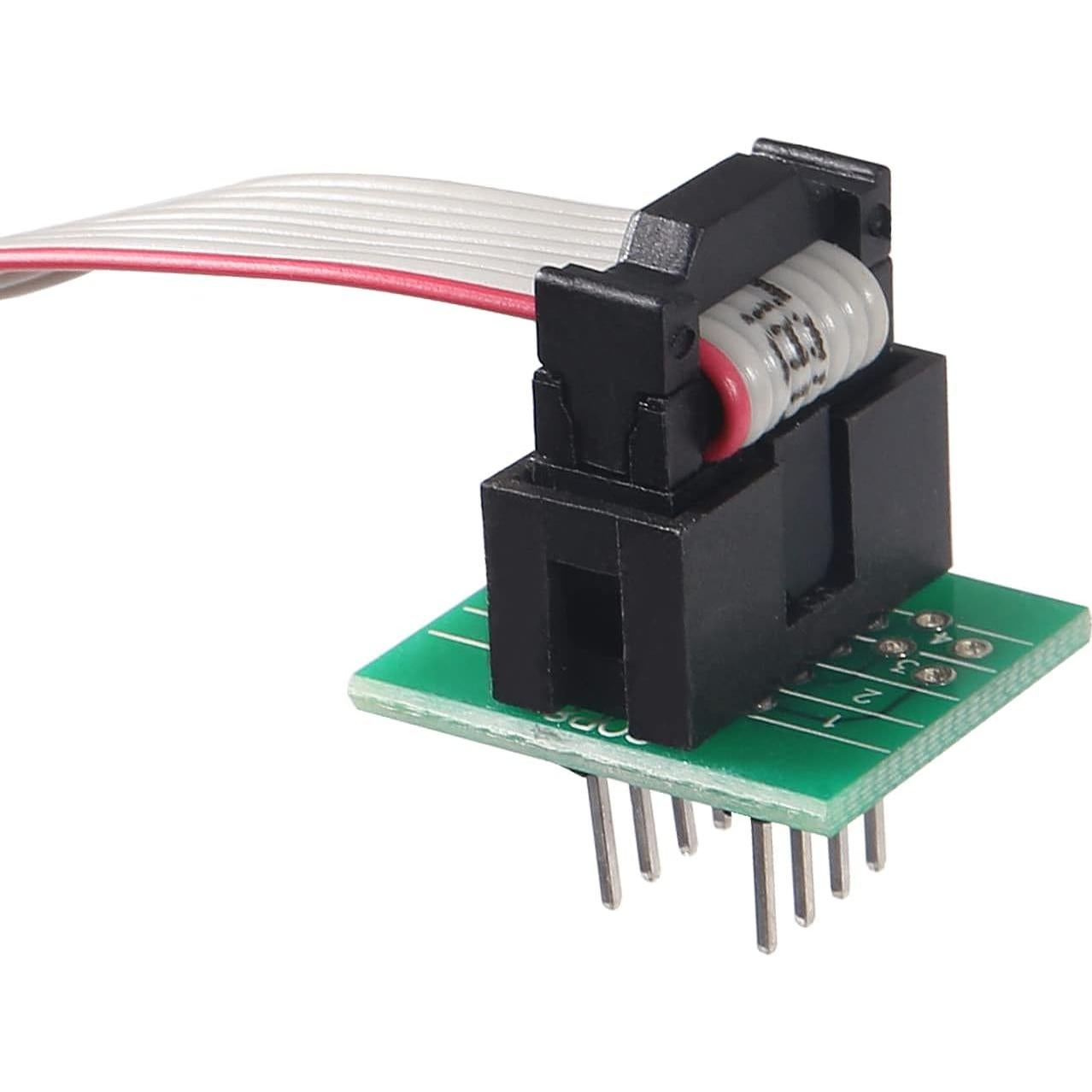 Adaptador Clip de Prueba SOP8 MELIFE + Programador USB CH341A