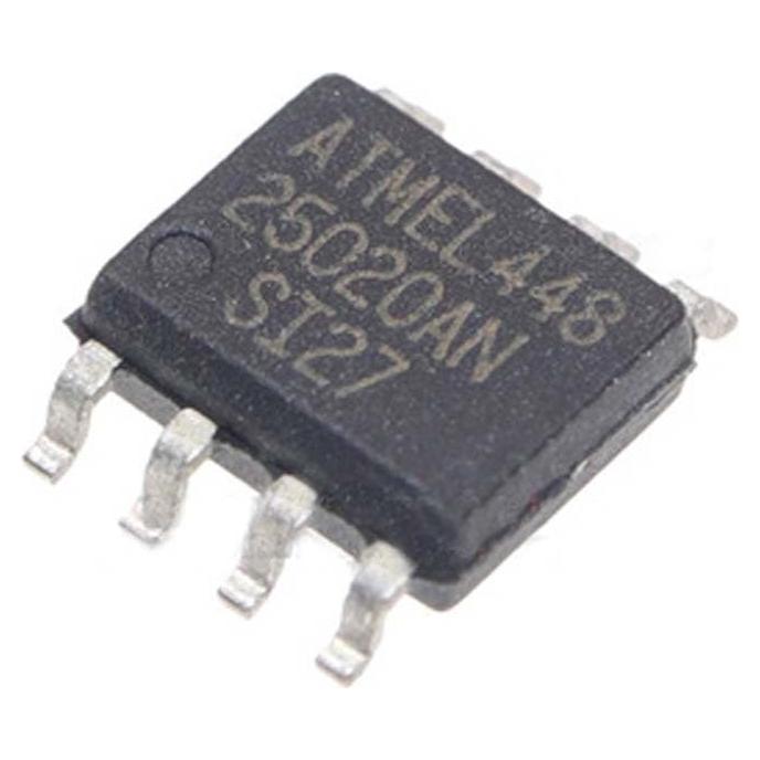 5 Piezas Chip EEPROM AT25020AN-10SI-2.7 SOP-8 Amair