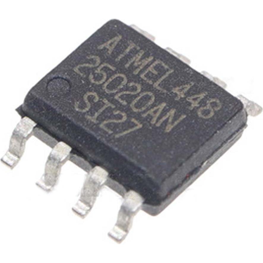 5 Piezas Chip EEPROM AT25020AN-10SI-2.7 SOP-8 Amair