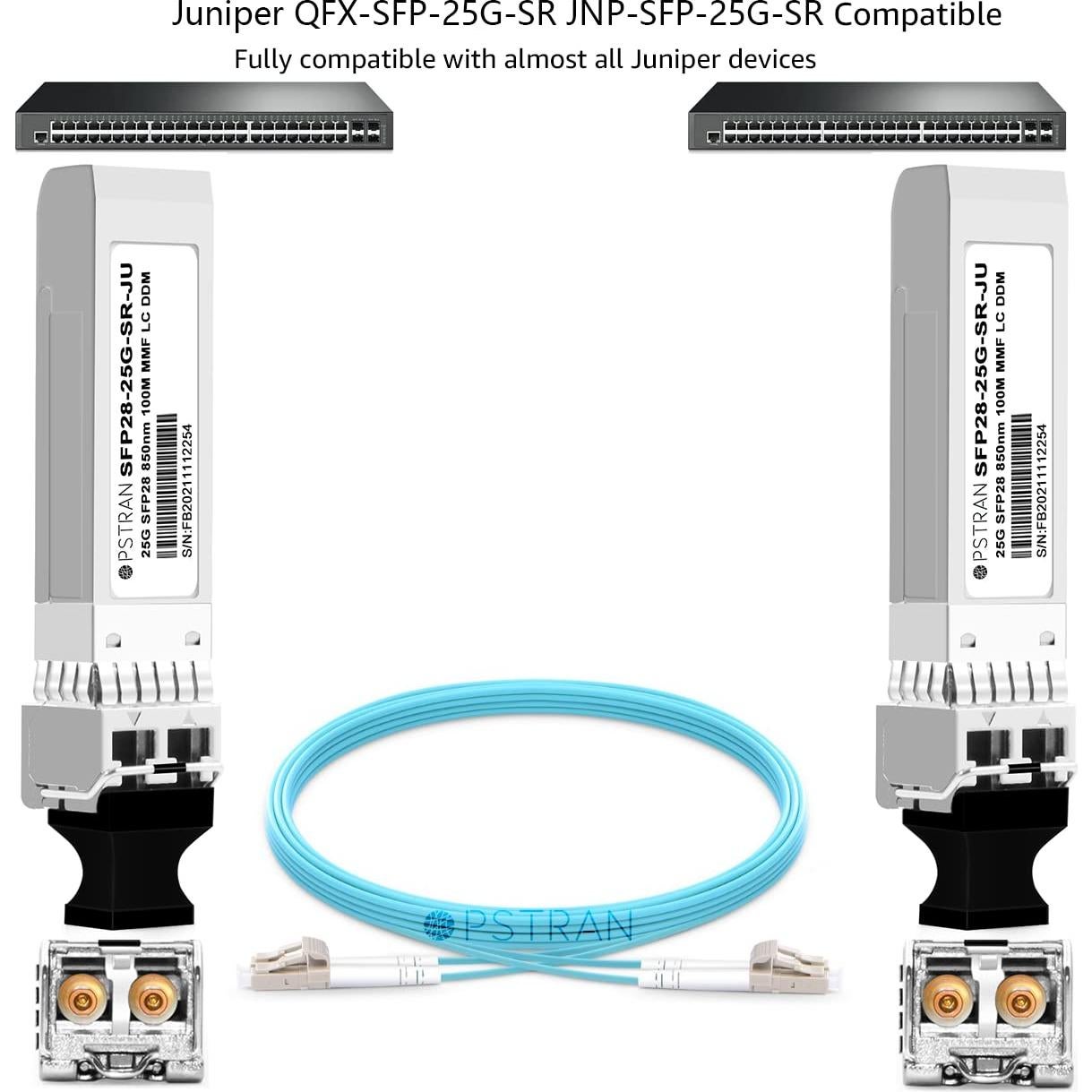 Módulo Transceptor Óptico SFP28 25GBASE-SR Fiber-Store 100m