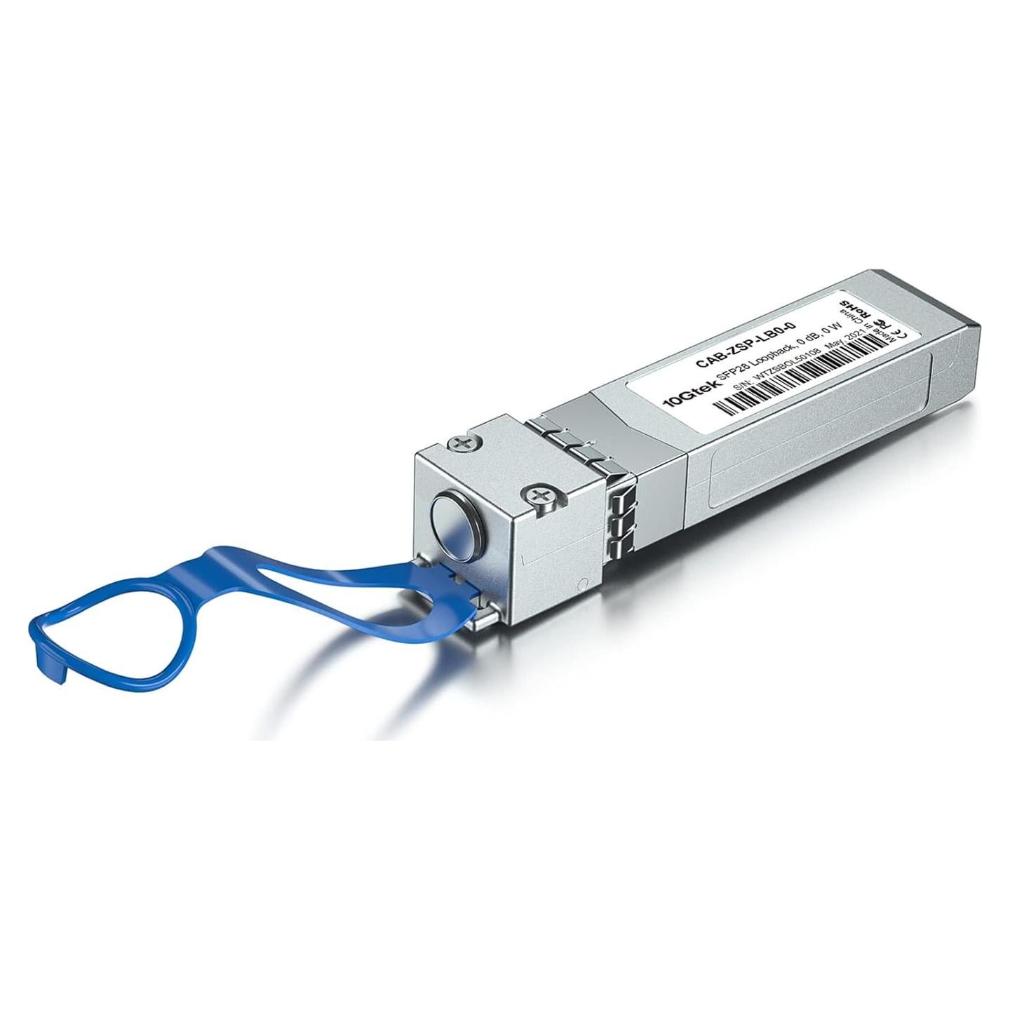 Módulo de Bucle SFP+ 25G 10Gtek para Pruebas de Switch/NIC/Router