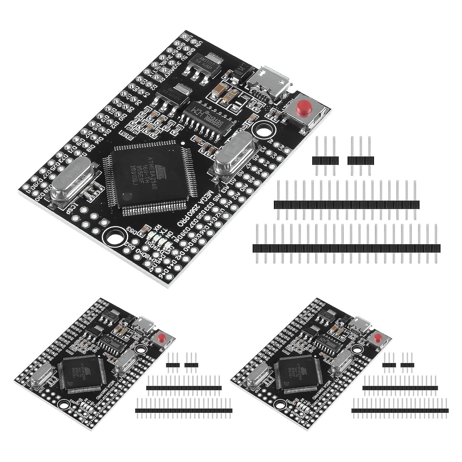 Módulo Embed ATmega 2560 Pro Alinan CH340G 38x55mm