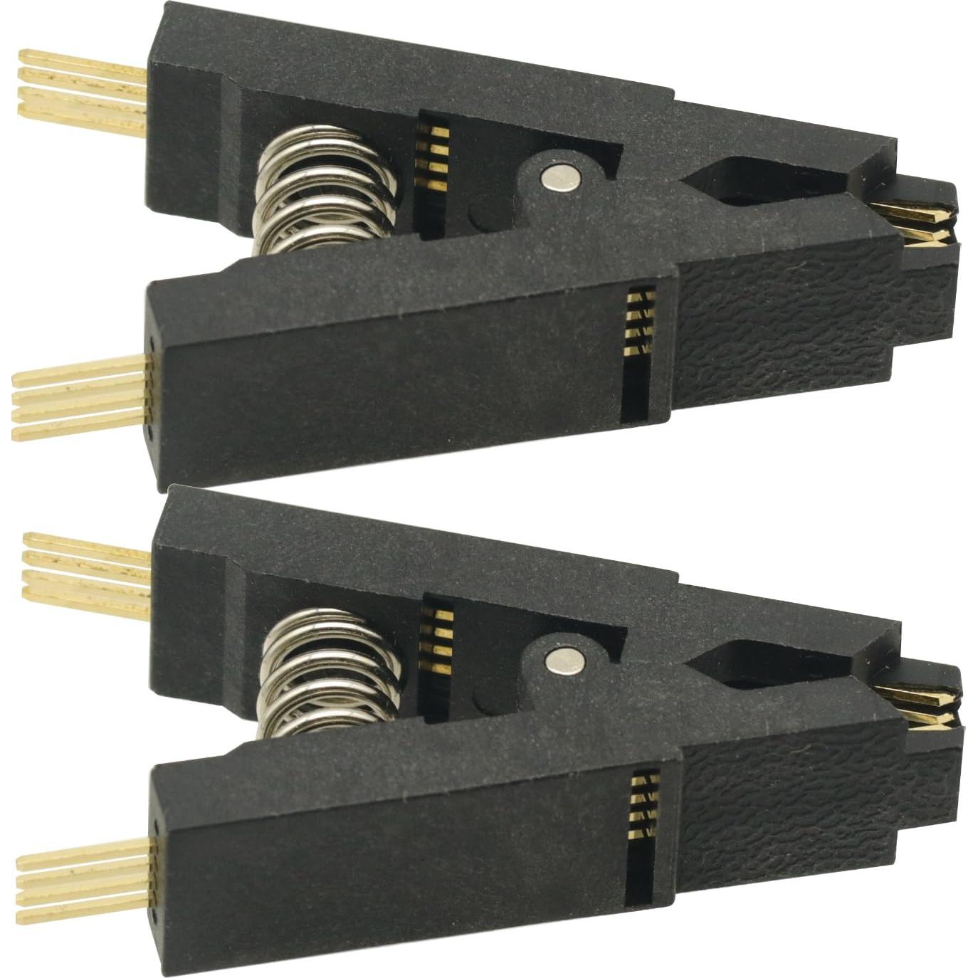 2 Clips de Prueba SOIC8 SOP8 para Programador EEPROM
