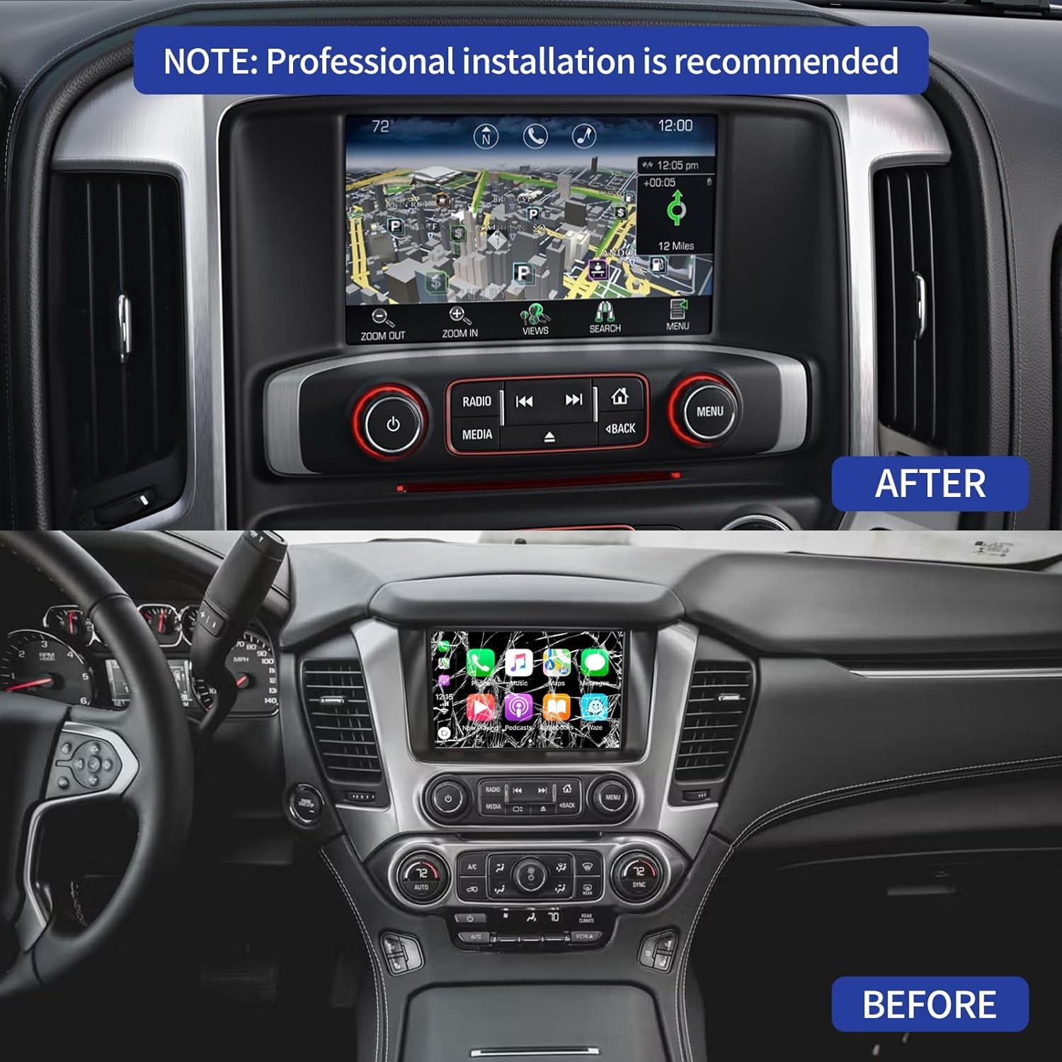 Reemplazo Pantalla Táctil Digitizer TsuperU 8" para Chevy GMC