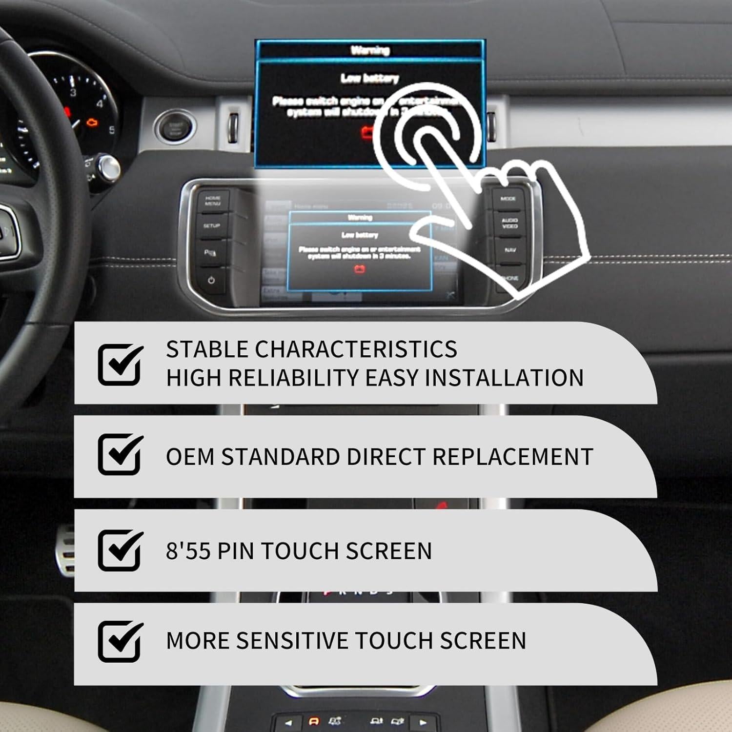 Digitalizador Pantalla Táctil 8" DZFST.FI para Chevy/GMC