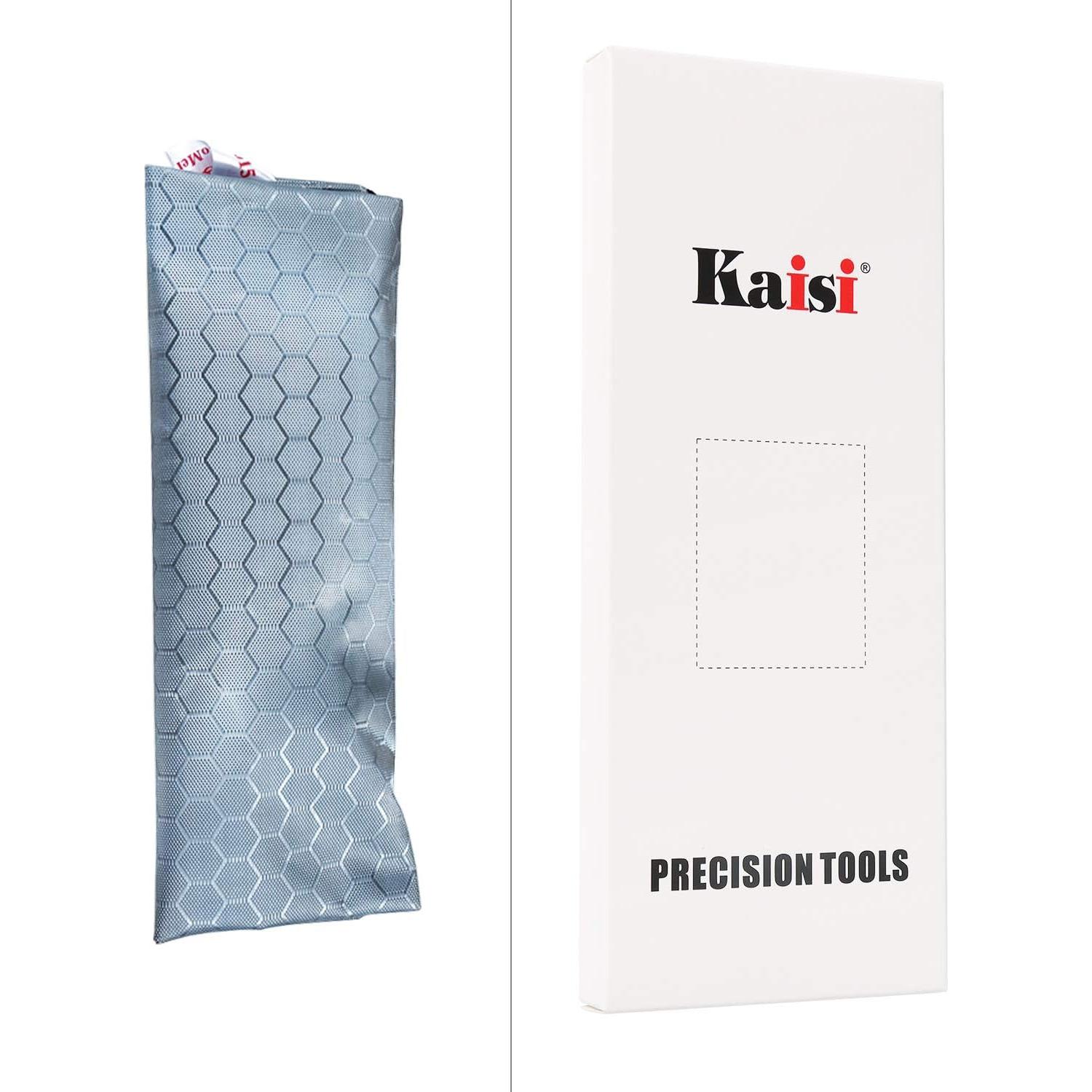 Kaisi Professional Electronics Opening Pry Tool Repair Kit with Metal Spudger Non-Abrasive Nylon Spudgers and Anti-Static Tweezers for Cellphone iPhone Laptops Tablets and More, 20 Piece