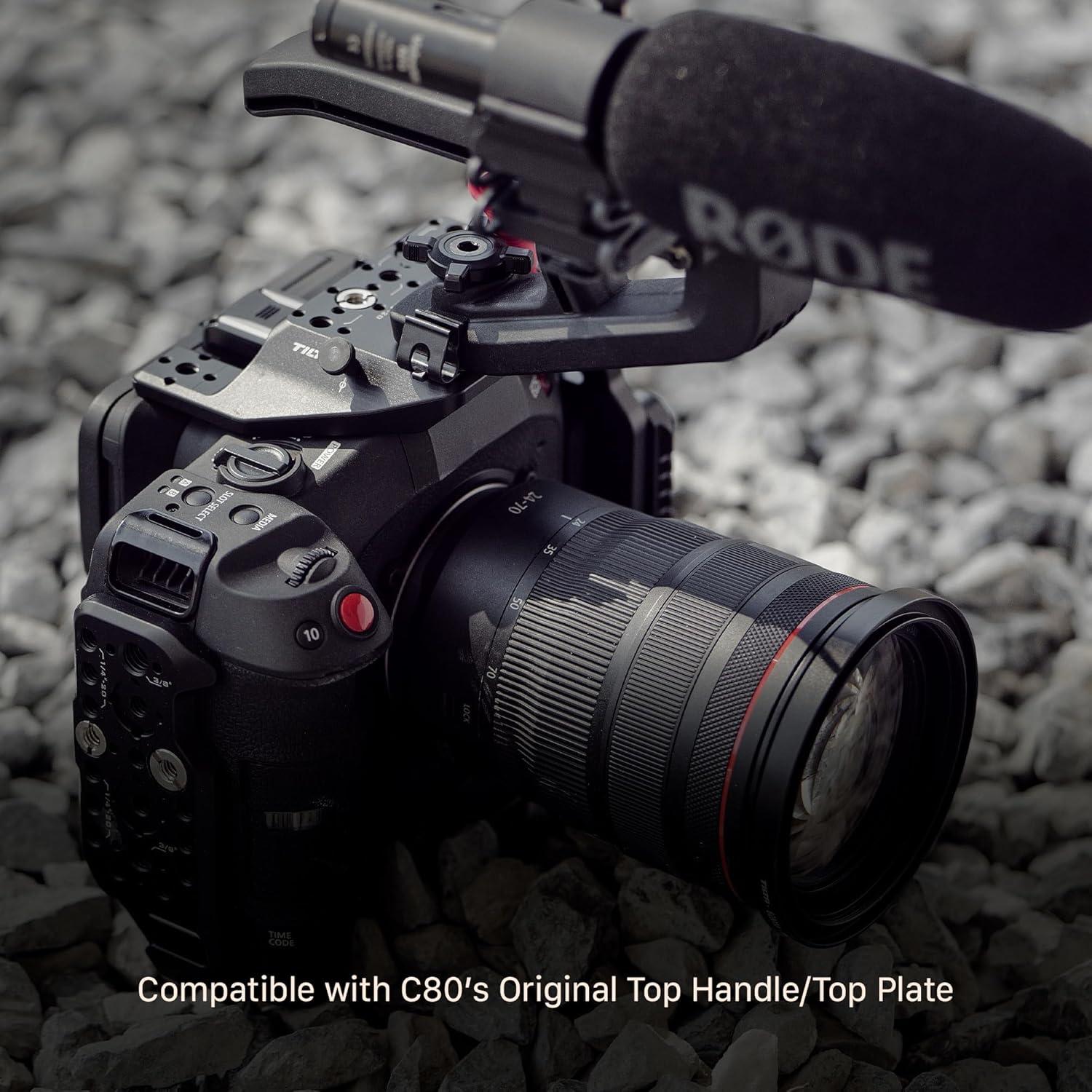 Jaula de Cámara Tilta C80 Kit Avanzado con Mango Lateral y Base LWS