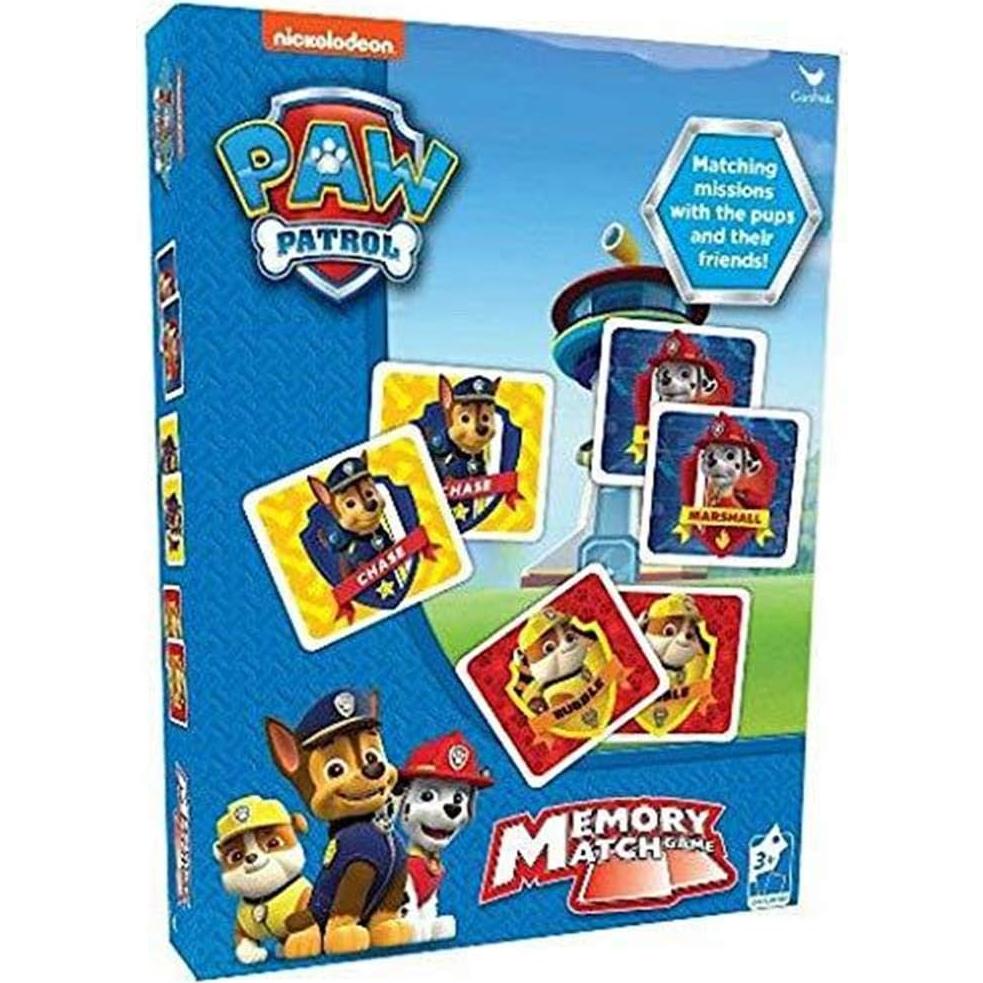 Juego de Memoria Paw Patrol Nickelodeon 72 Imágenes