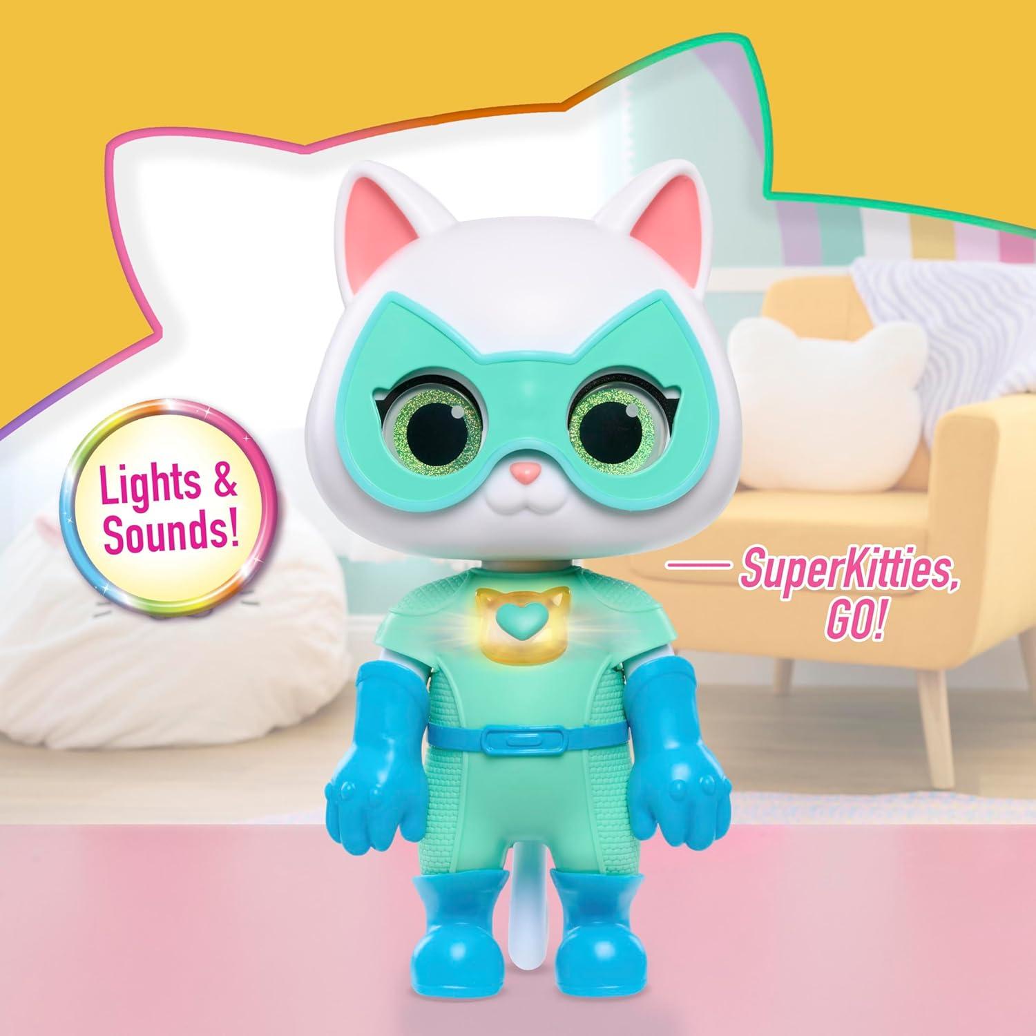 Juguete Disney Junior SuperKitties Gato-Tástico Bitsy 20 cm