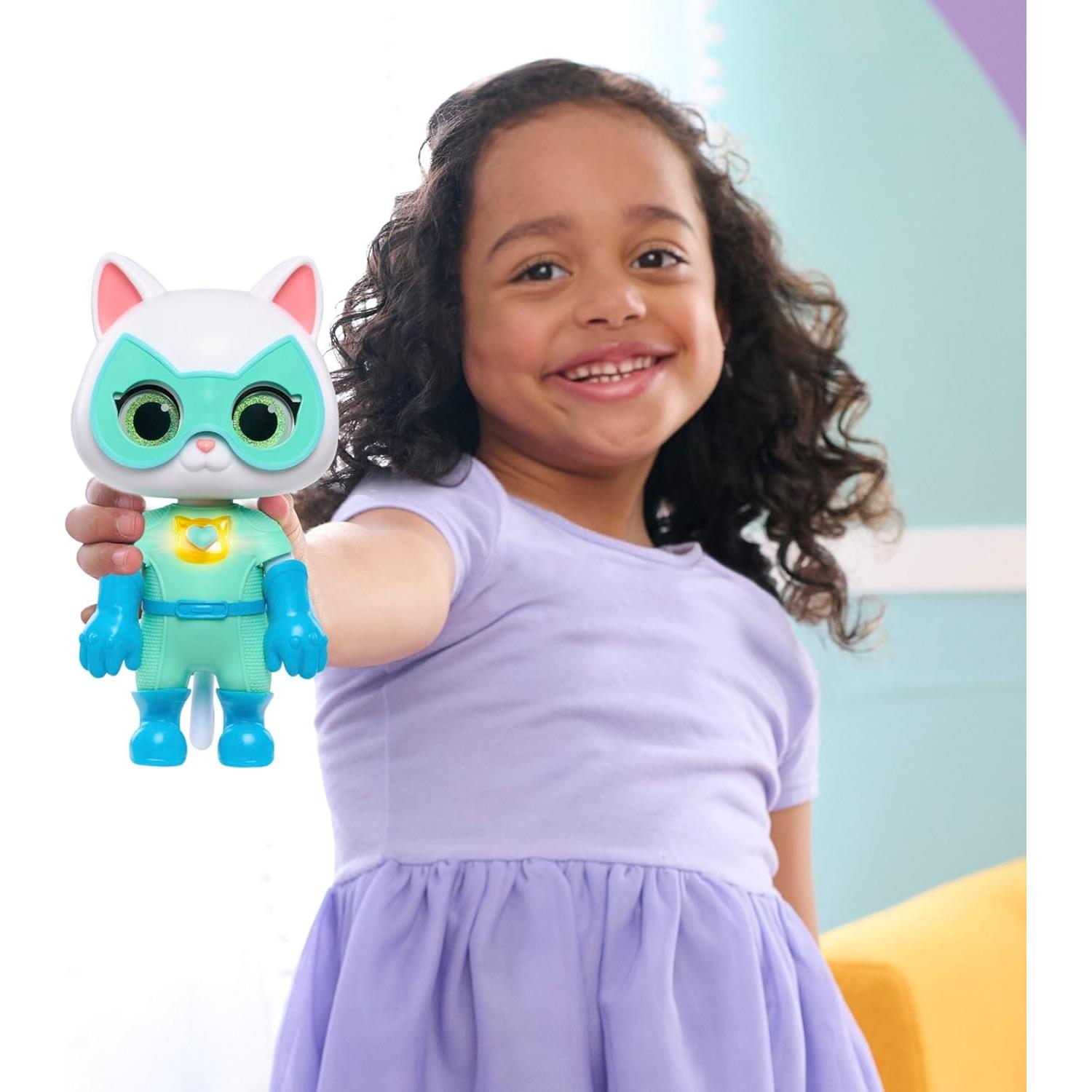 Juguete Disney Junior SuperKitties Gato-Tástico Bitsy 20 cm