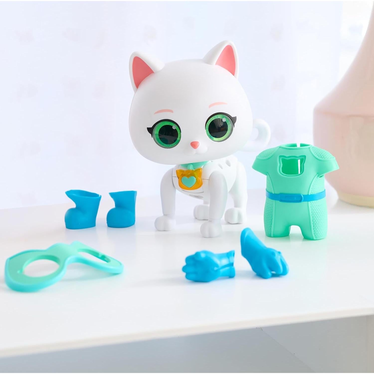 Juguete Disney Junior SuperKitties Gato-Tástico Bitsy 20 cm