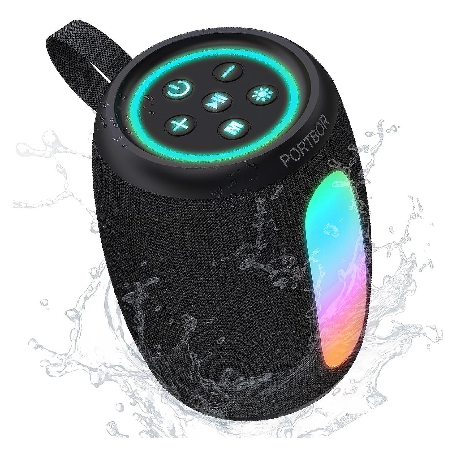 Altavoz Bluetooth PORTBOR KBR-SP02 3000mAh IPX5 Portátil