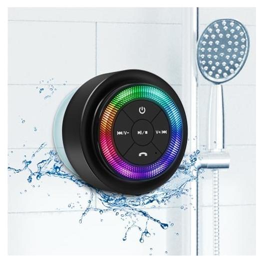 Altavoz de Ducha XLeader SoundAngel Mate IPX7 Bluetooth