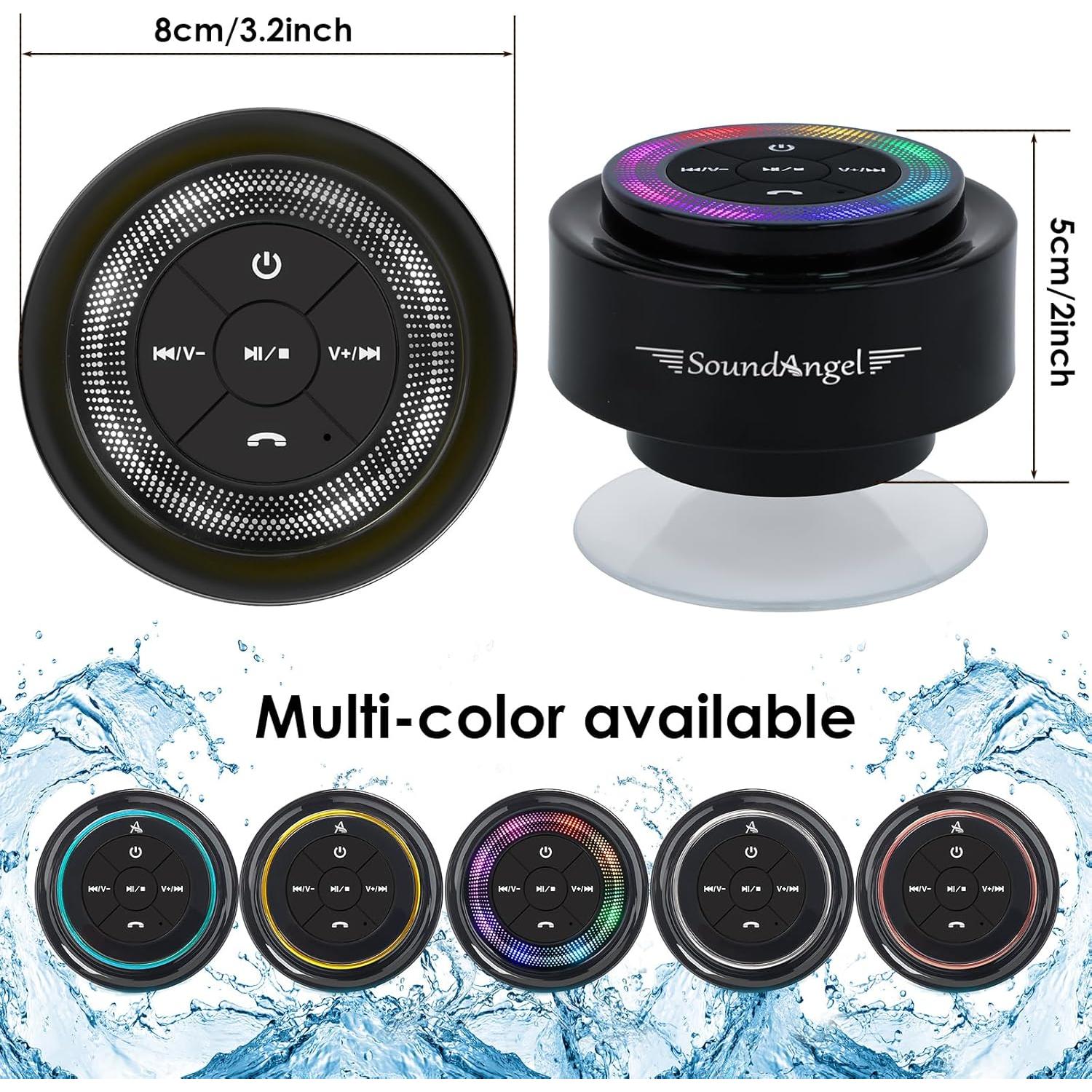 Altavoz de Ducha XLeader SoundAngel Mate IPX7 Bluetooth