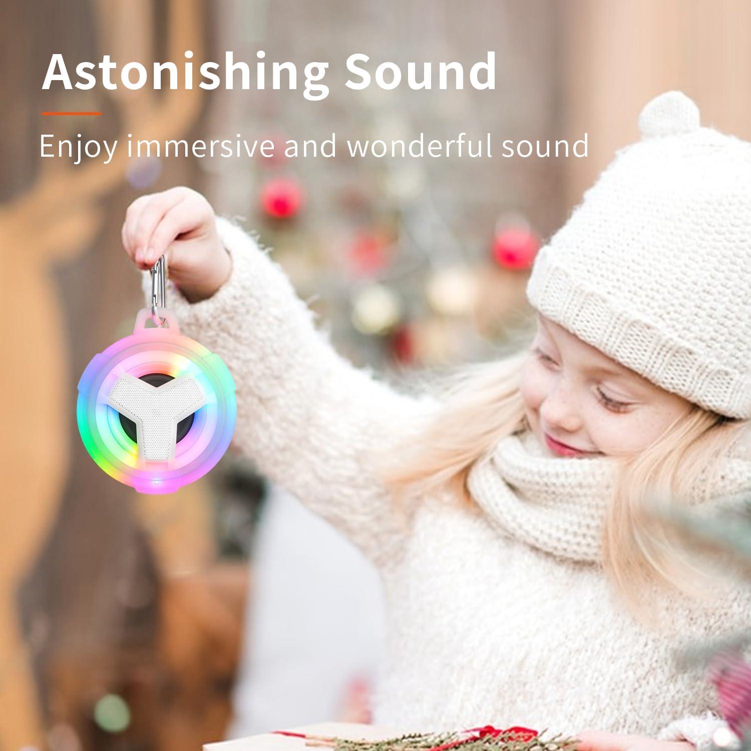 Altavoz Bluetooth Impermeable EBODA IP67 con Luz LED 2000mAh