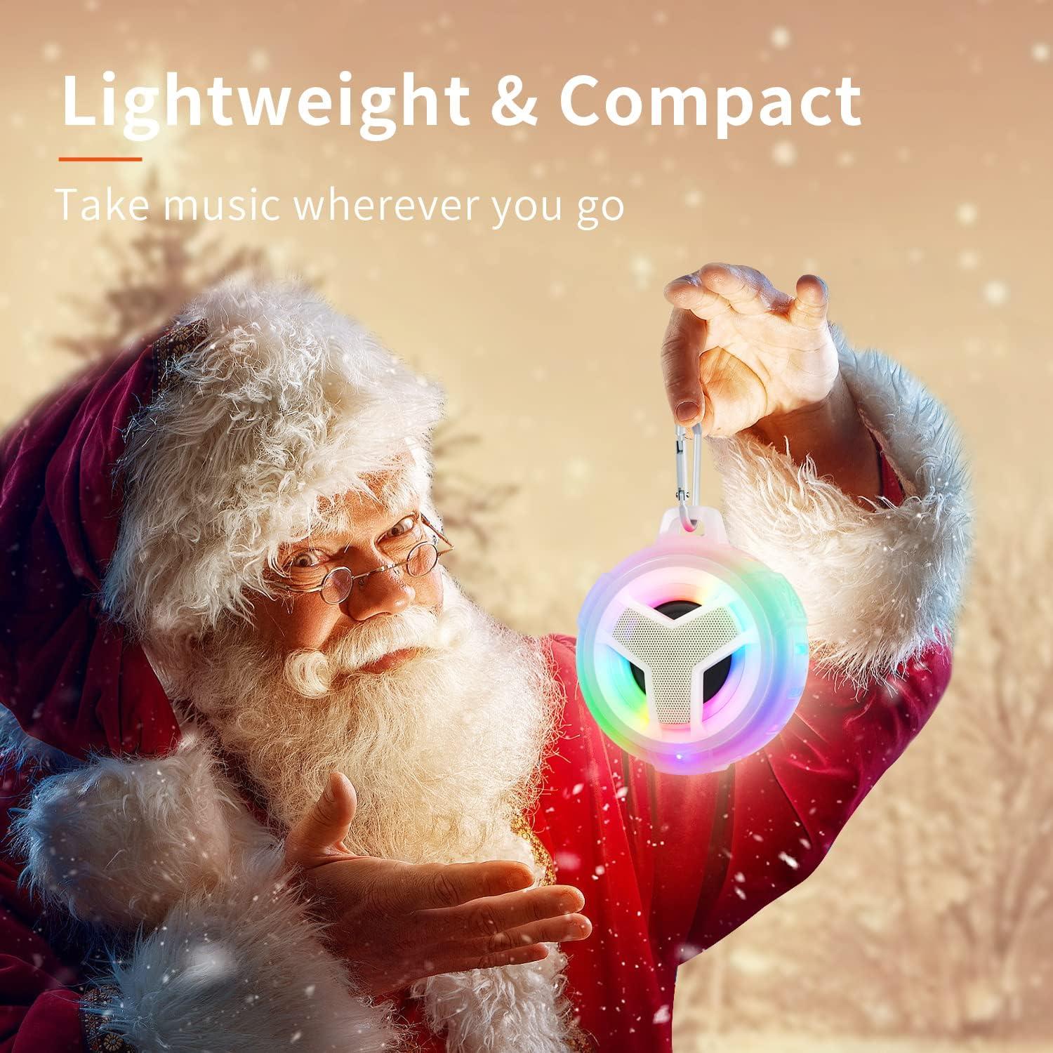 Altavoz Bluetooth Impermeable EBODA IP67 con Luz LED 2000mAh