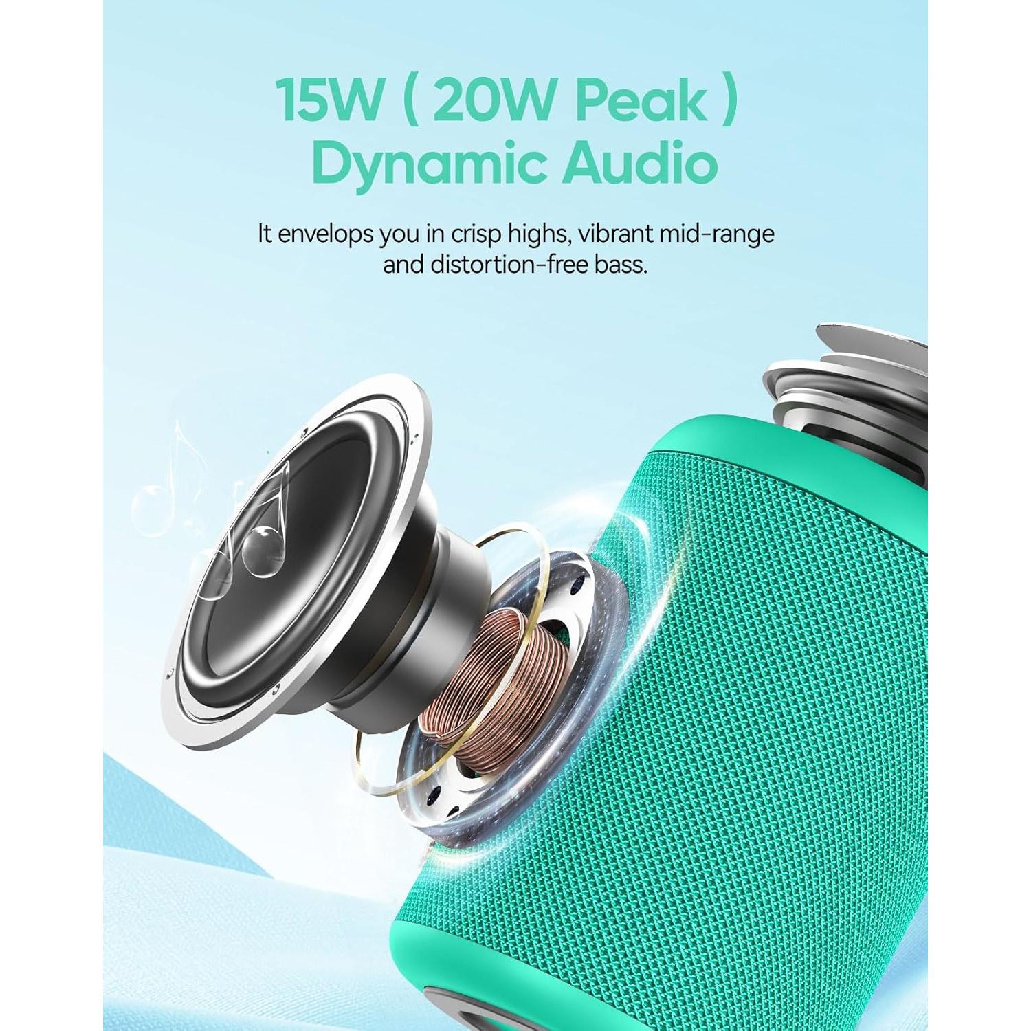 Altavoz Bluetooth PulseSound Portátil 20W Impermeable IPX5