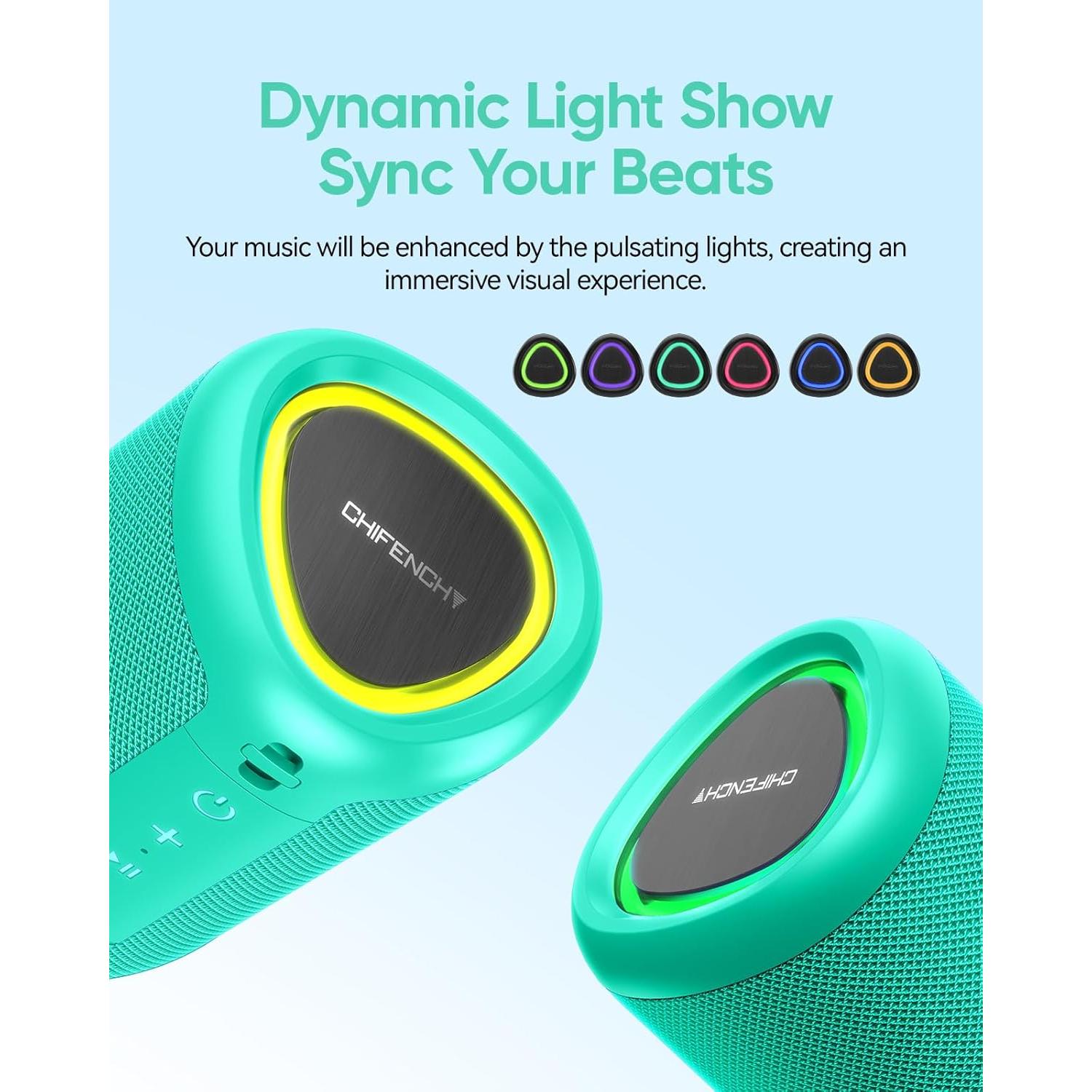 Altavoz Bluetooth PulseSound Portátil 20W Impermeable IPX5