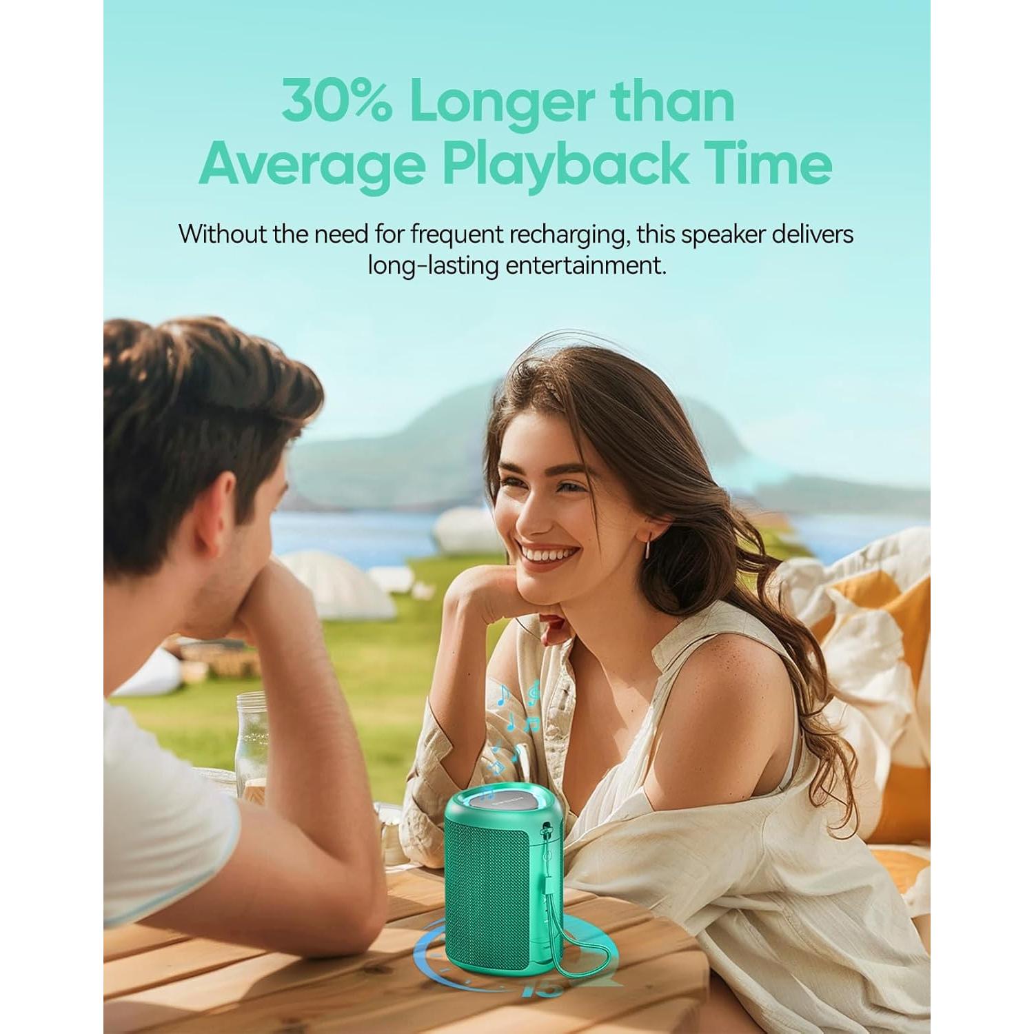 Altavoz Bluetooth PulseSound Portátil 20W Impermeable IPX5