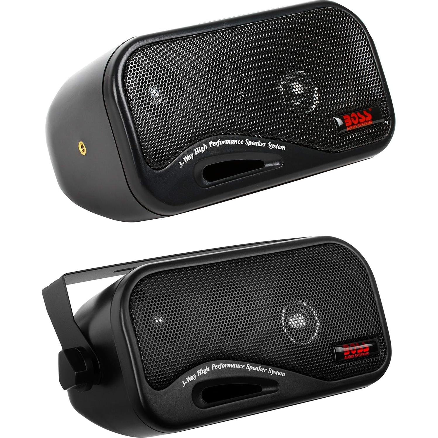 Altavoces Estéreo BOSS Audio AVA6200 - 200W, 3 Vías, Marino