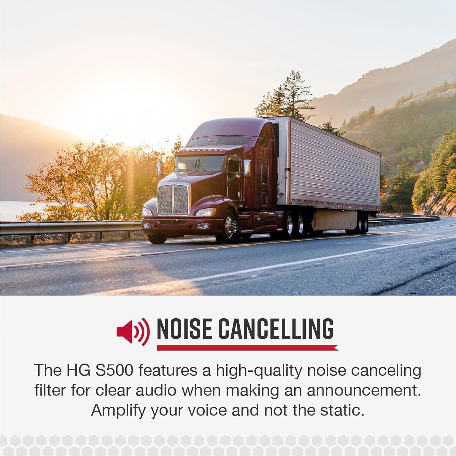 Altavoz Cobra HG S500 CB 4" 15W con Cancelación de Ruido