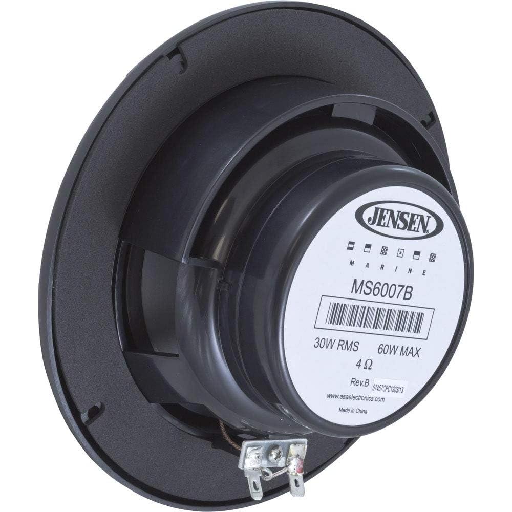 Altavoz Coaxial Jensen MS6007B 60W 16.5cm Impermeable Negro