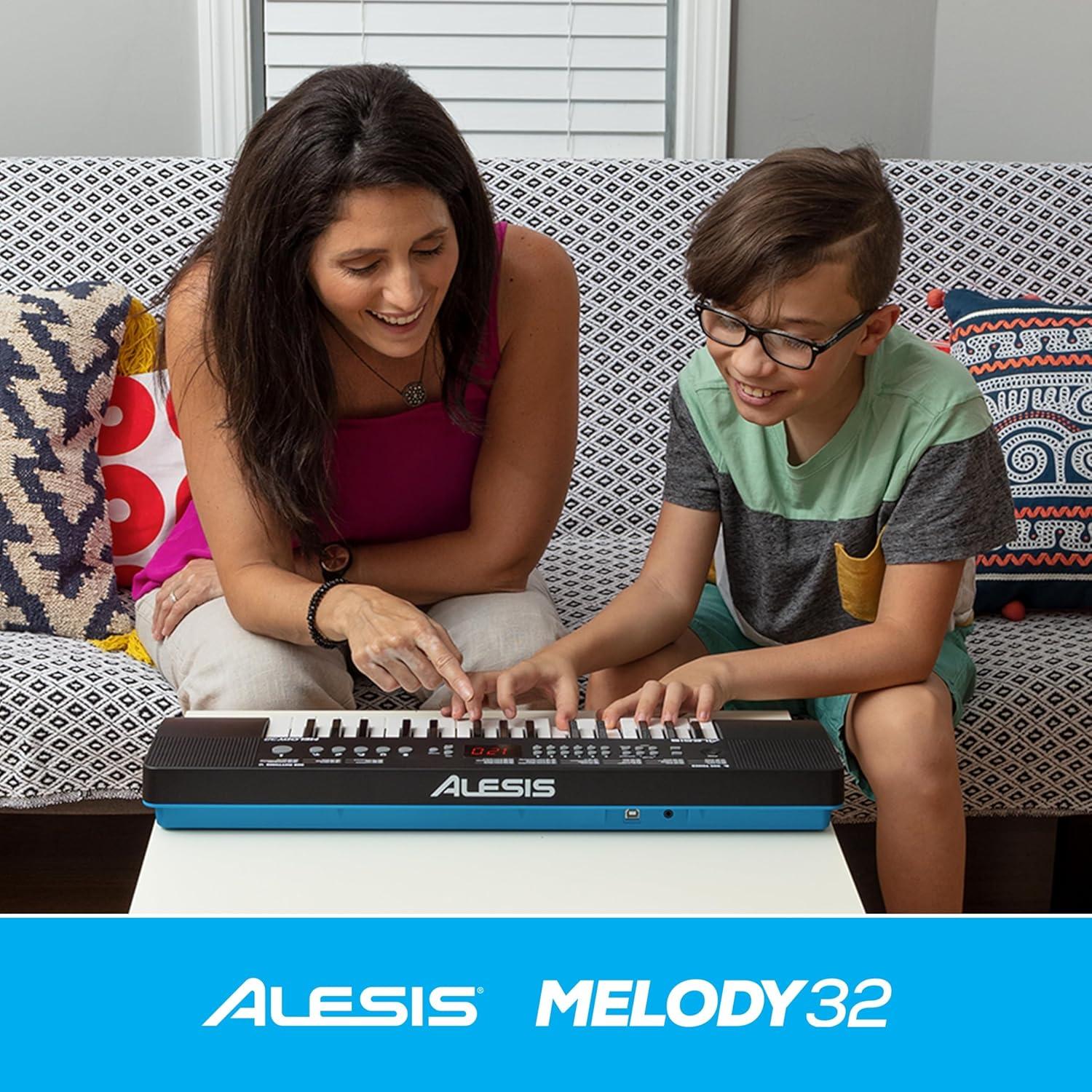 Piano Digital Alesis Melody 32 - 32 Teclas, 300 Sonidos, USB-MIDI