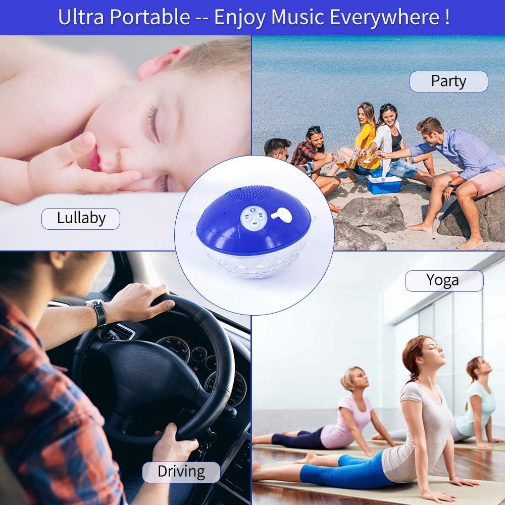 Altavoz Bluetooth Flotante Blufree IP68 con Luz RGB 8h