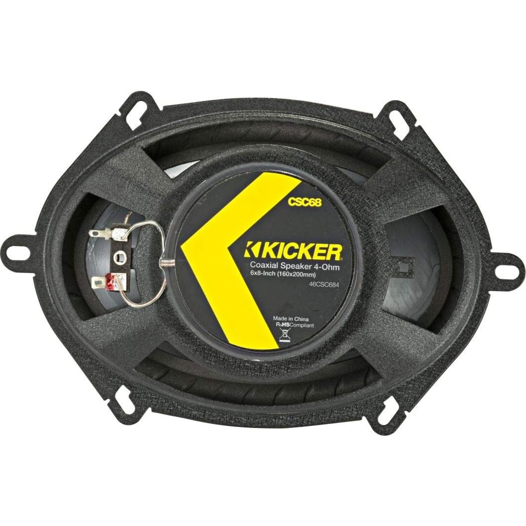 Altavoces Coaxiales KICKER CS 6x8" 4 Ohm 75W - Modelo 46CSC684