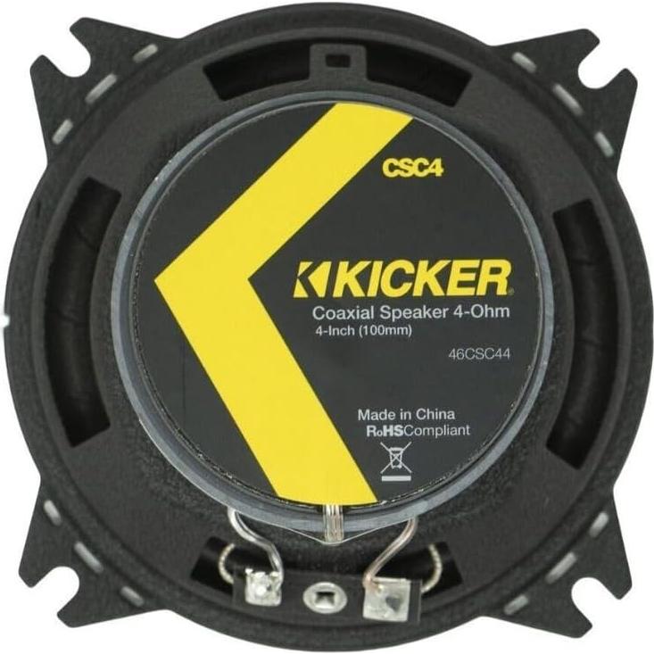 Altavoces Coaxiales KICKER CSC44 4" 150W 4 Ohm para Auto